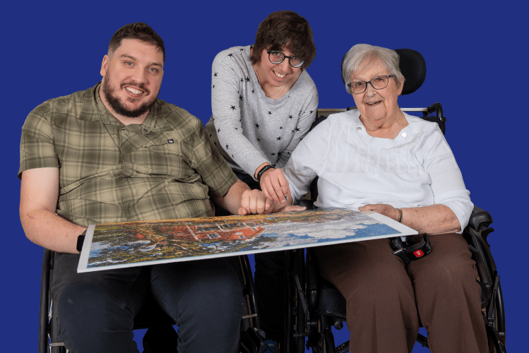 Dominic Frappier, Catherine Baillargeon et Marthe Jutras - B